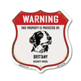 Warning This Property is Protected by Brittany