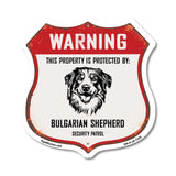 Warning This Property is Protected by Bulgarian Shepherd