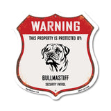 Warning This Property is Protected by Bullmastiff