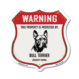 Warning This Property is Protected by Bull Terrier
