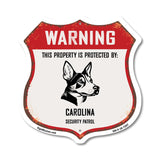 Warning This Property is Protected by Carolina