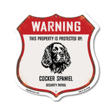 Warning This Property is Protected by Cocker Spaniel
