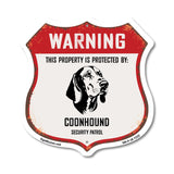 Warning This Property is Protected by Coonhound