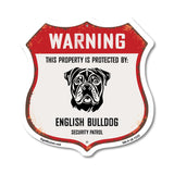 Warning This Property is Protected by English Bulldog