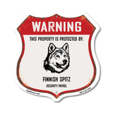 Warning This Property is Protected by Finnish Spitz