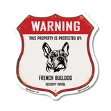 Warning This Property is Protected by French Bulldog