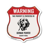 Warning This Property is Protected by German Pointer