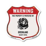 Warning This Property is Protected by Greenland
