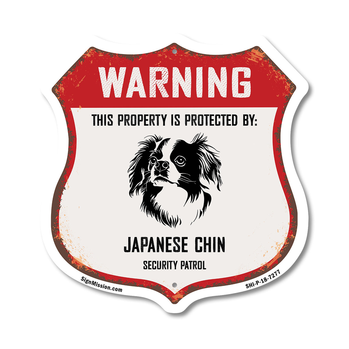 Warning This Property is Protected by Japanese Chin