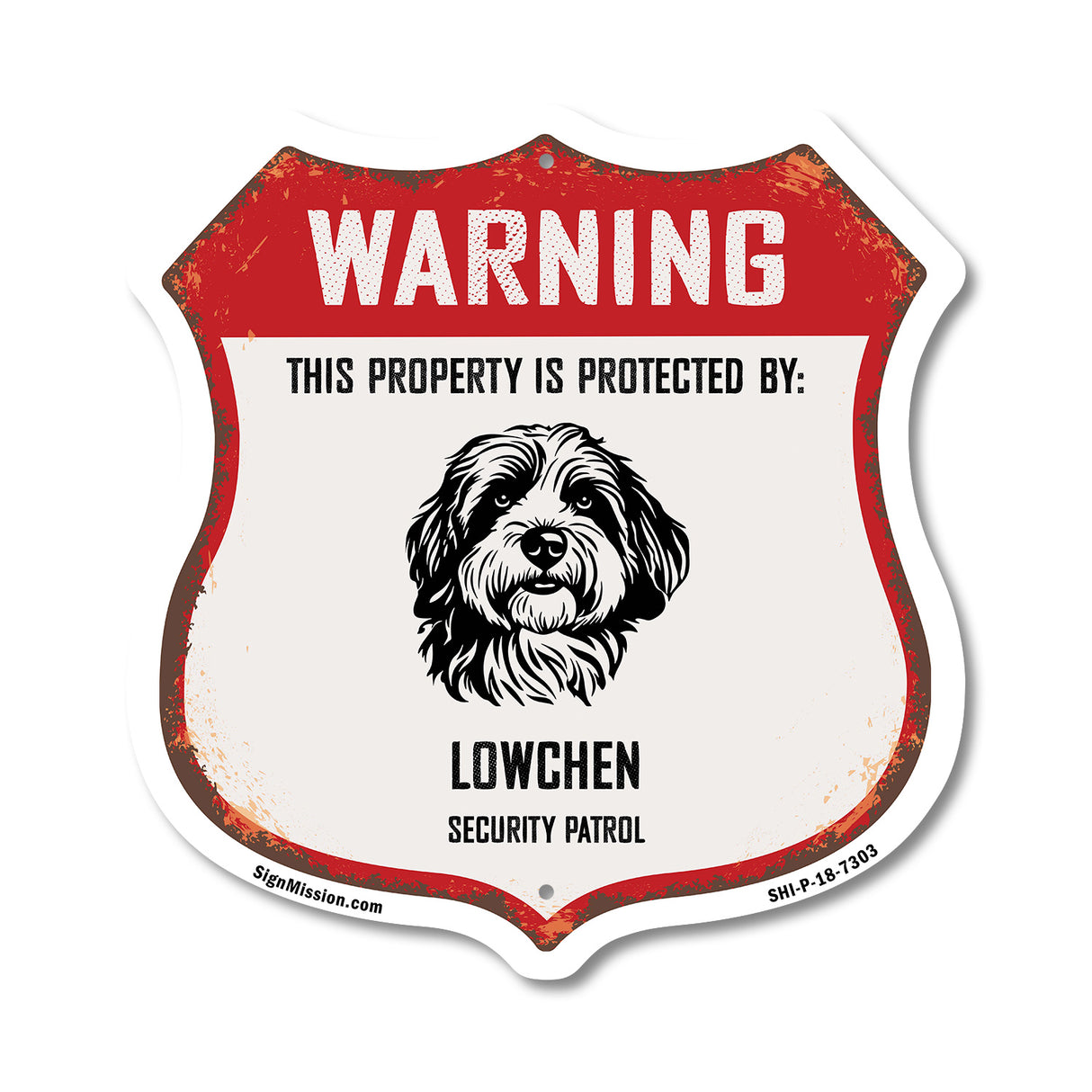 Warning This Property is Protected by Lowchen