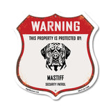 Warning This Property is Protected by Mastiff