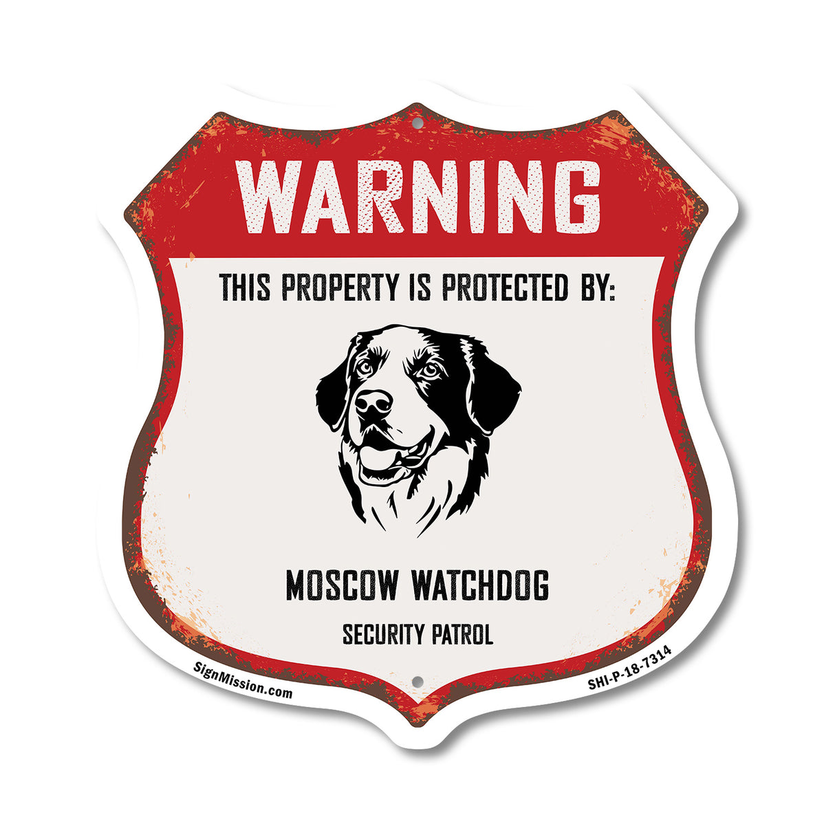 Warning This Property is Protected by Moscow Watchdog