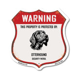 Warning This Property is Protected by Otterhound