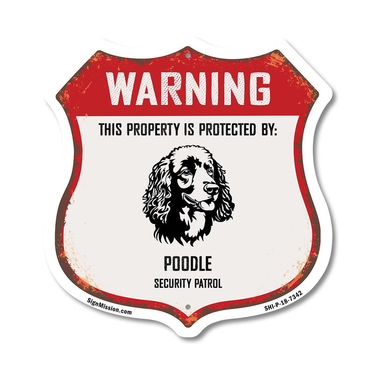 Warning This Property is Protected by Poodle