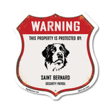 Warning This Property is Protected by Saint Bernard