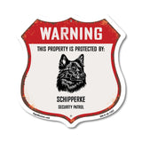 Warning This Property is Protected by Schipperke
