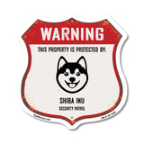Warning This Property is Protected by Shiba Inu