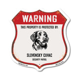 Warning This Property is Protected by Slovensky Cuvac