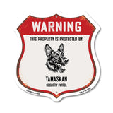Warning This Property is Protected by Tamaskan