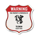Warning This Property is Protected by Telomian
