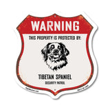 Warning This Property is Protected by Tibetan Spaniel