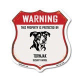 Warning This Property is Protected by Tornjak