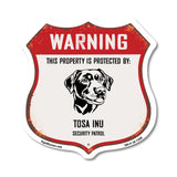Warning This Property is Protected by Tosa Inu