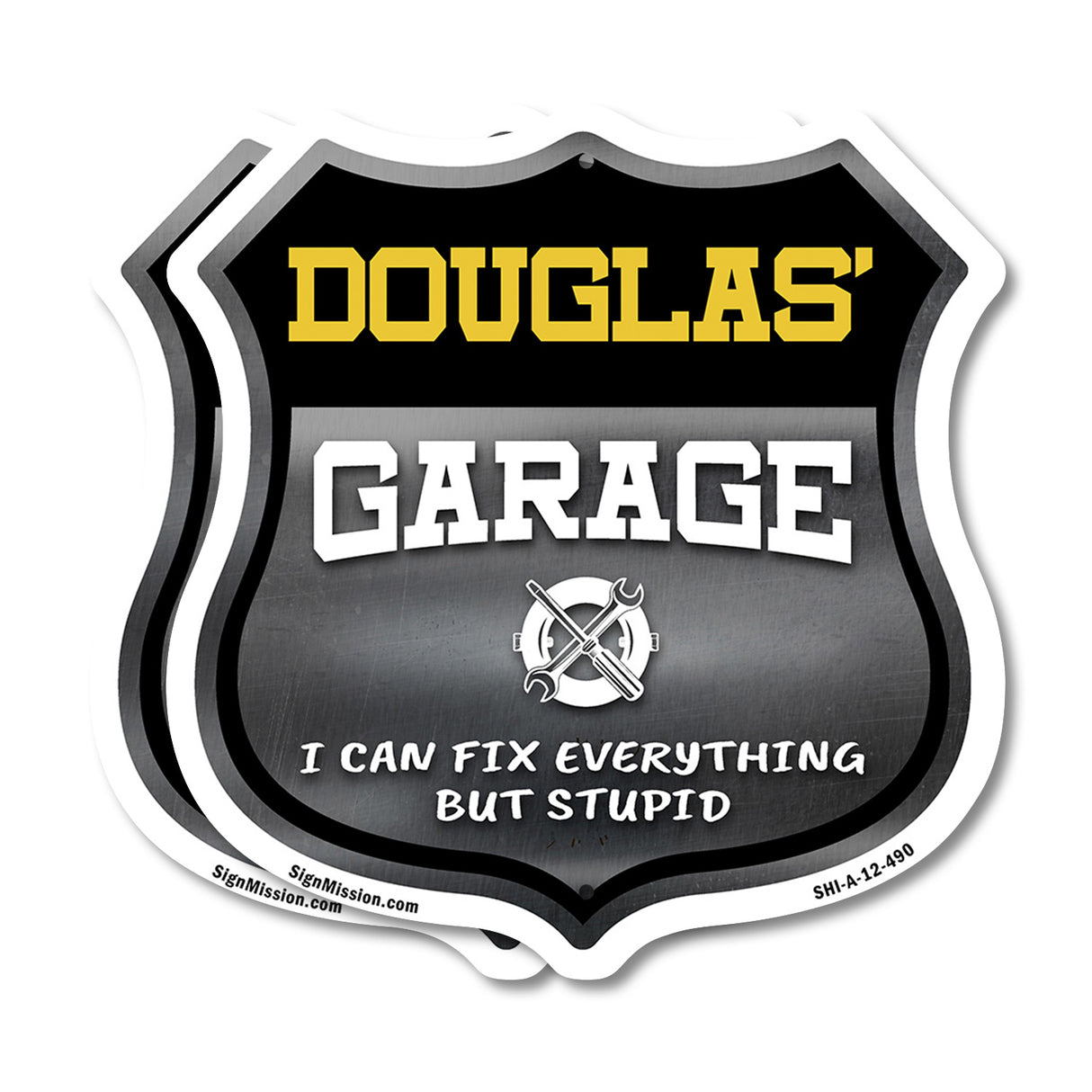 Douglas's Garage I Can Fix Everything But Stupid