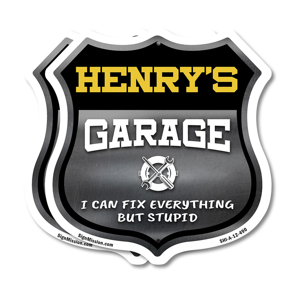 Henry's Garage I Can Fix Everything But Stupid