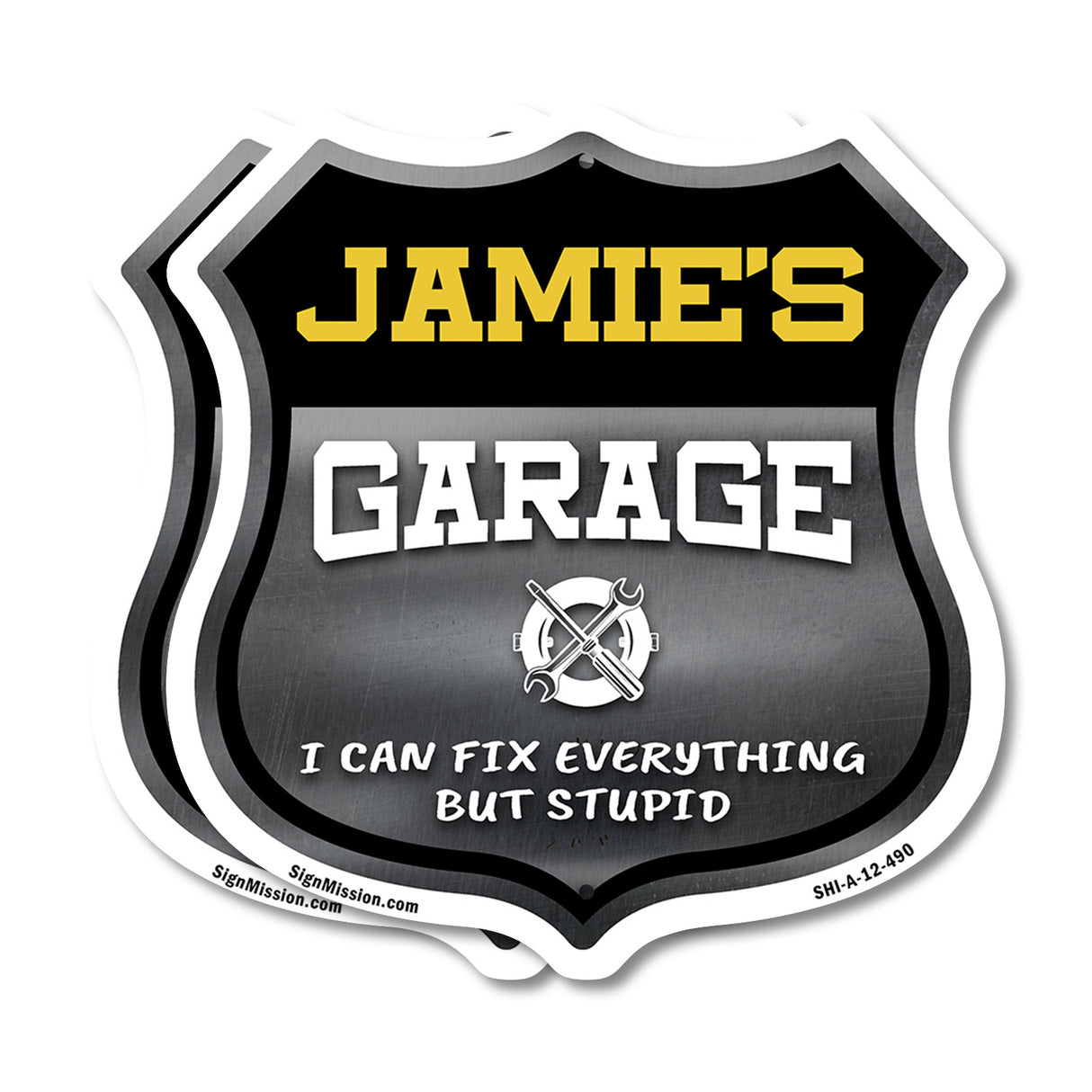 Jamie's Garage I Can Fix Everything But Stupid