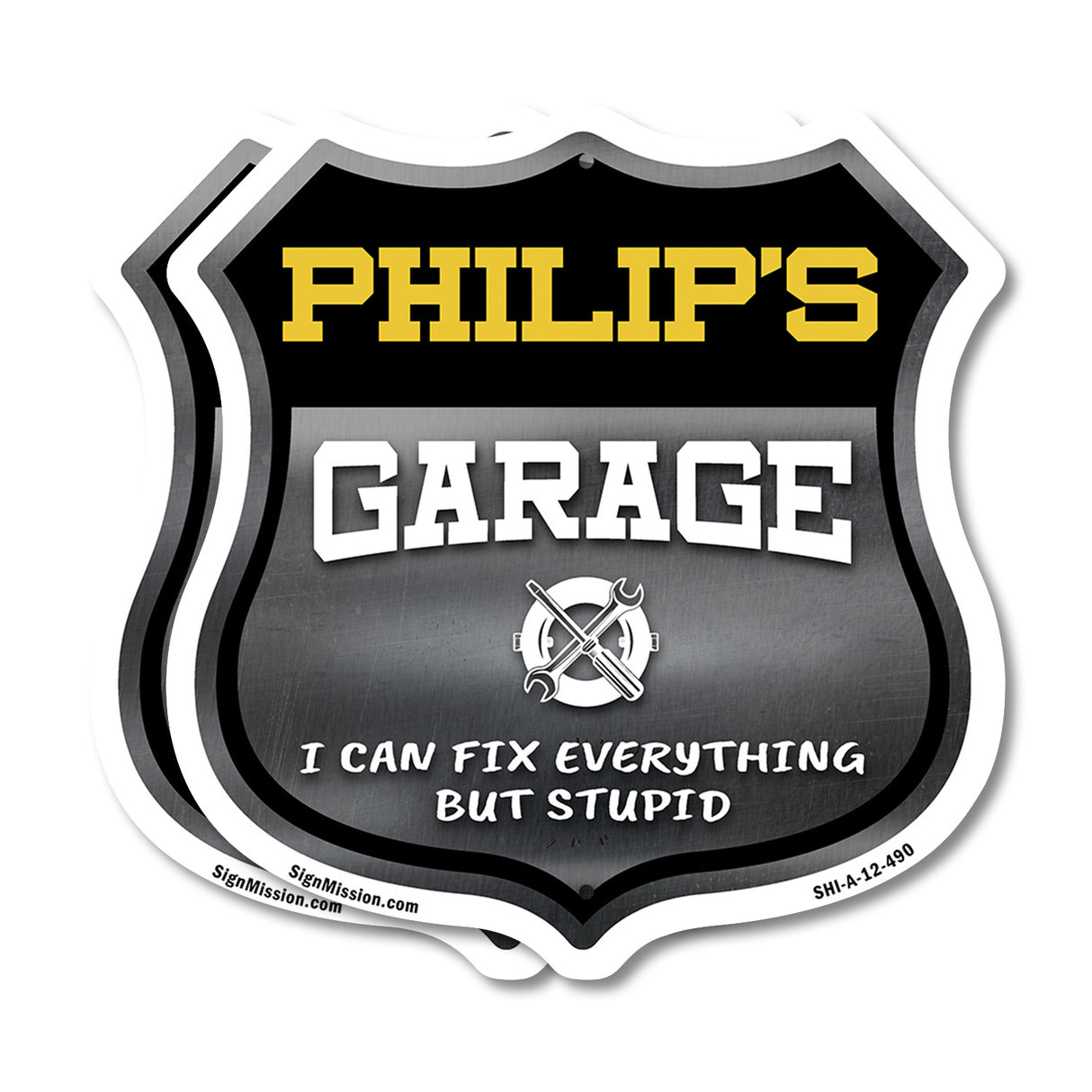 Philip's Garage I Can Fix Everything But Stupid