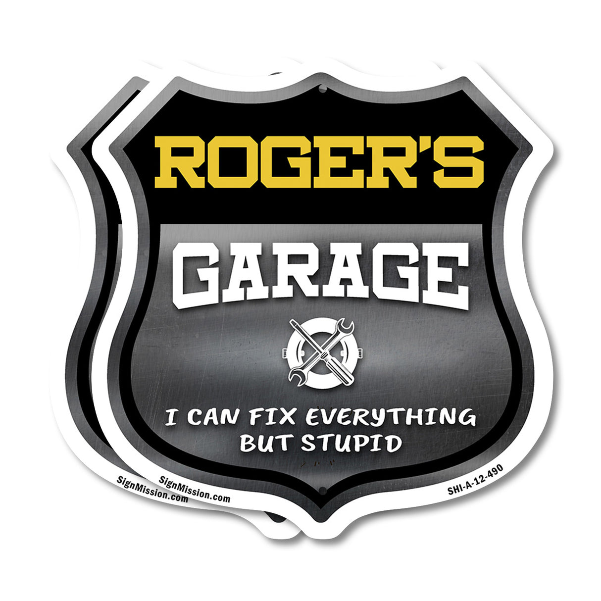Roger's Garage I Can Fix Everything But Stupid
