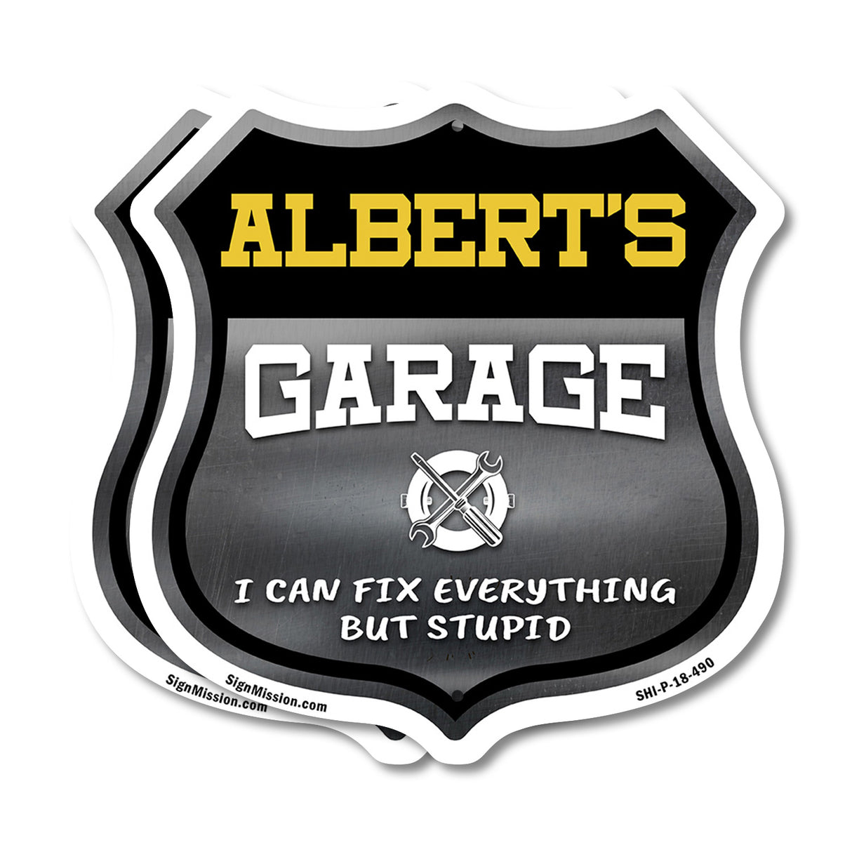 Albert's Garage I Can Fix Everything But Stupid