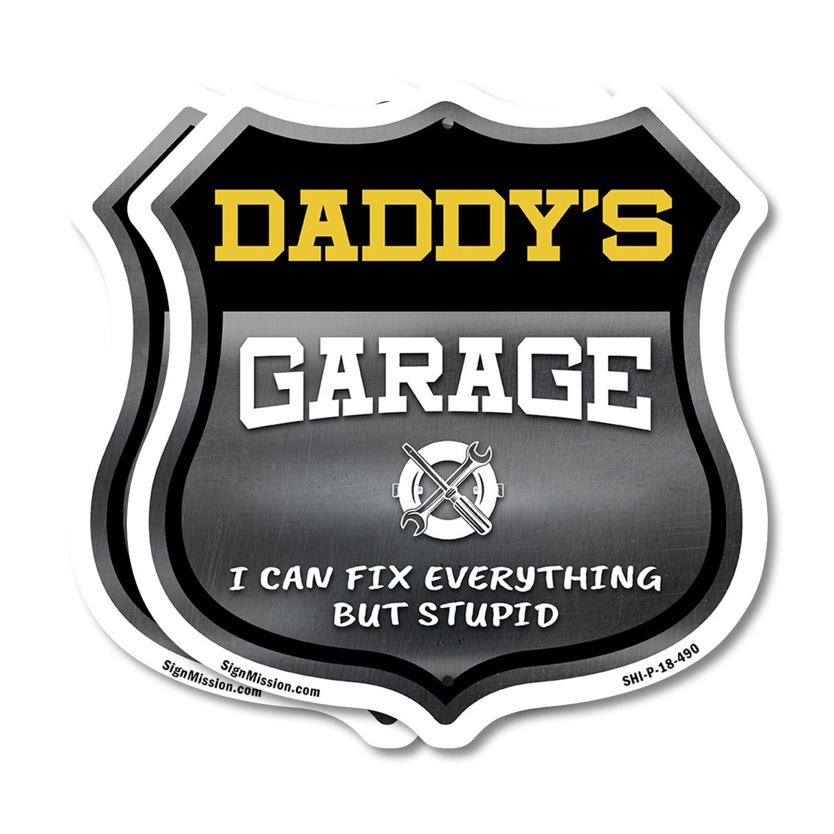 Daddy's Garage I Can Fix Everything But Stupid
