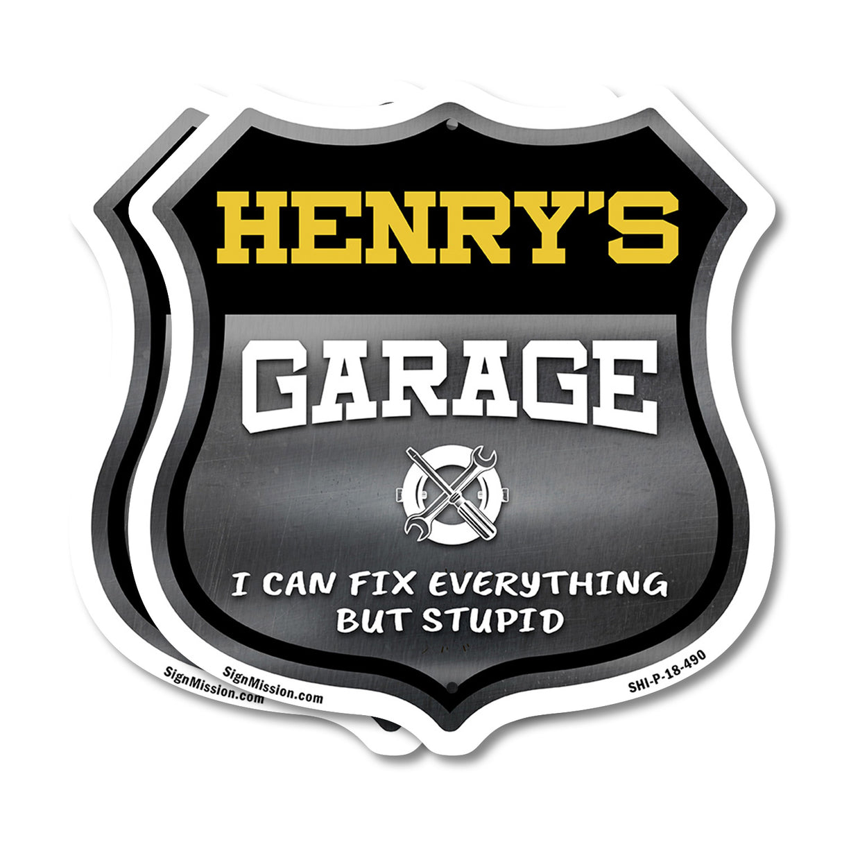 Henry's Garage I Can Fix Everything But Stupid