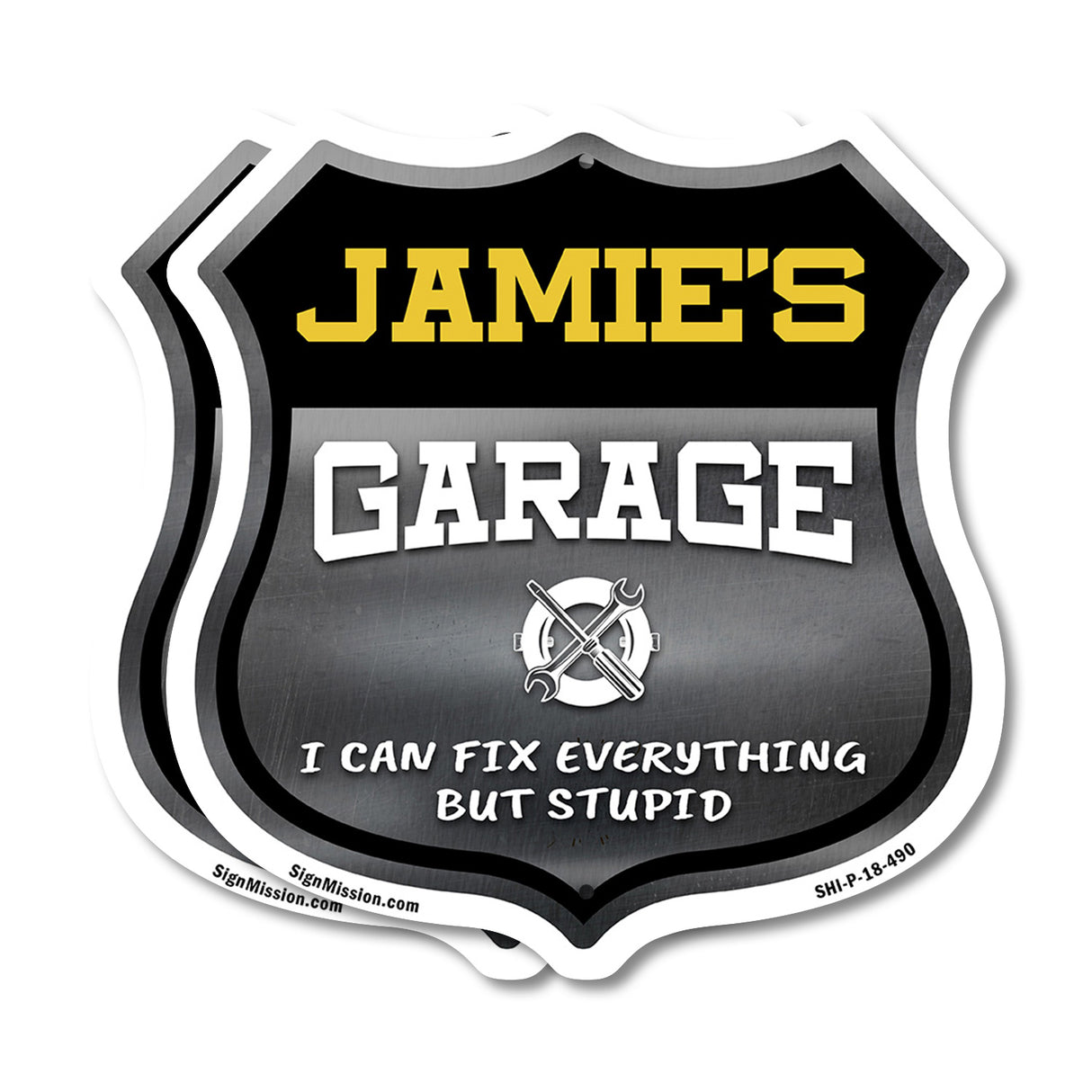 Jamie's Garage I Can Fix Everything But Stupid