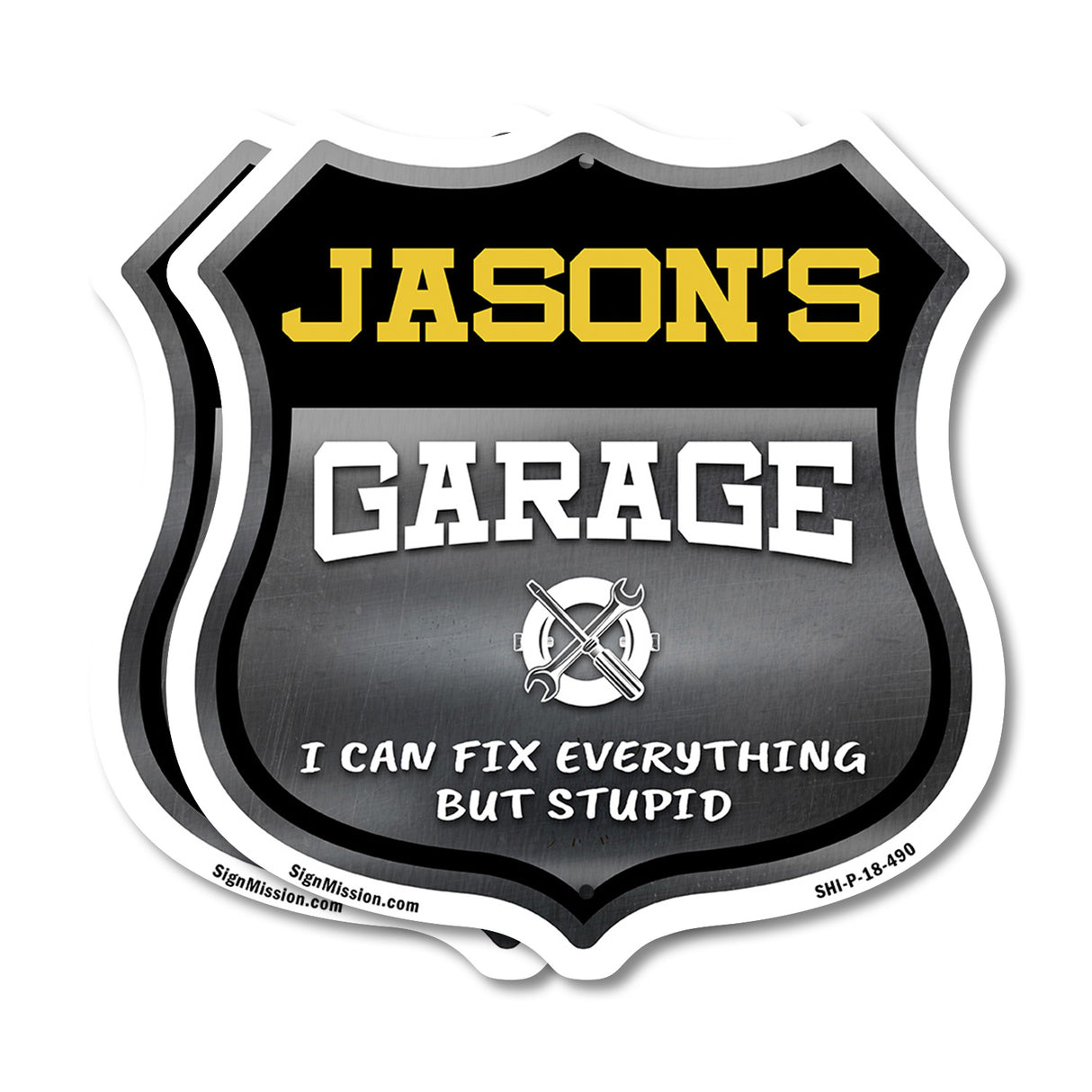 Jason's Garage I Can Fix Everything But Stupid
