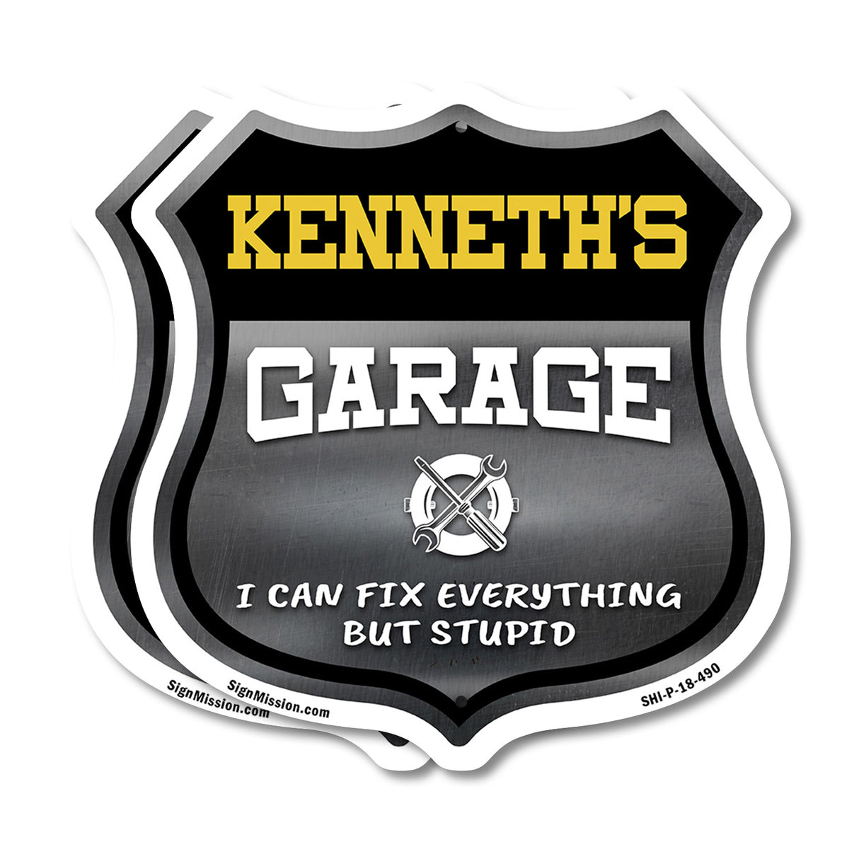 Kenneth's Garage I Can Fix Everything But Stupid