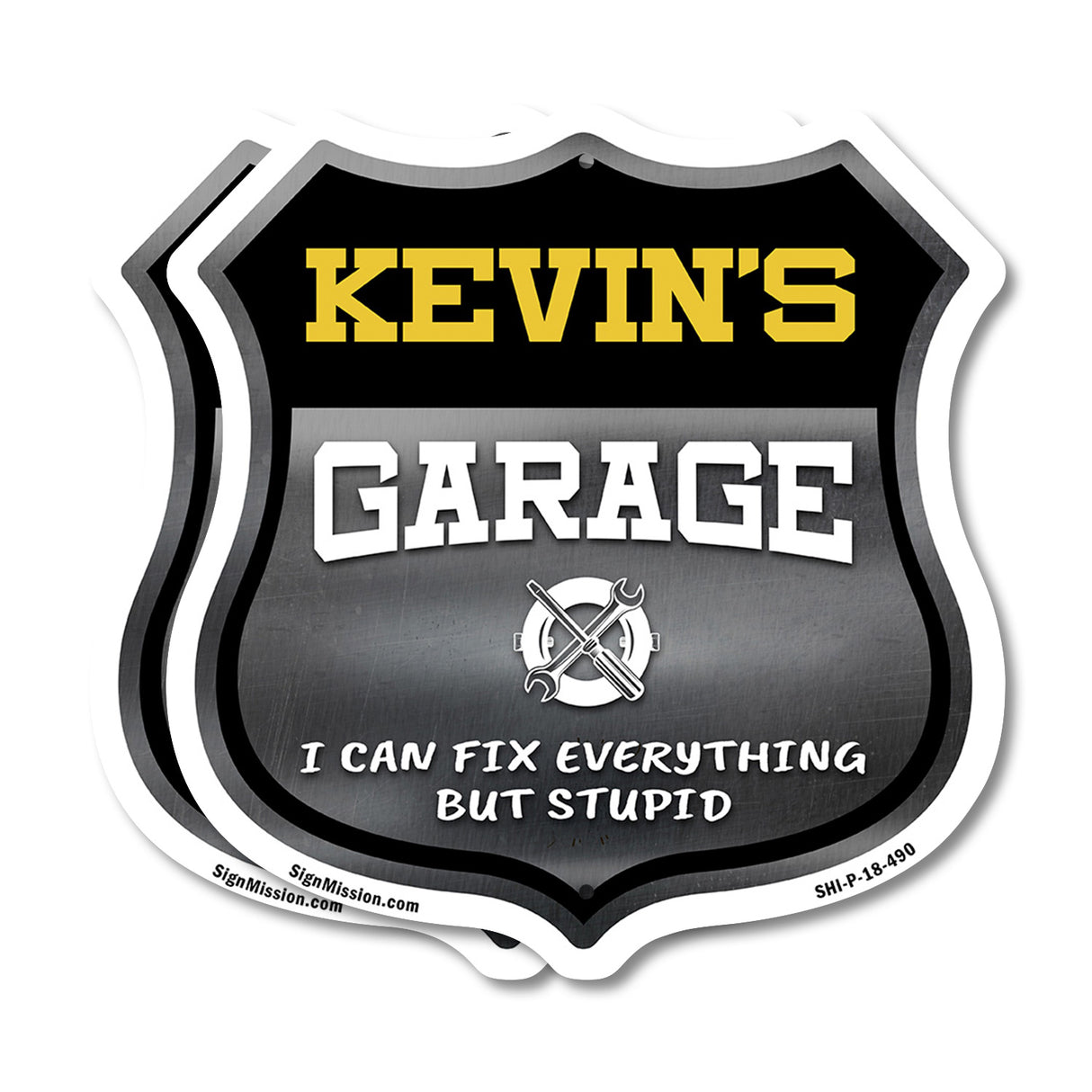 Kevin's Garage I Can Fix Everything But Stupid