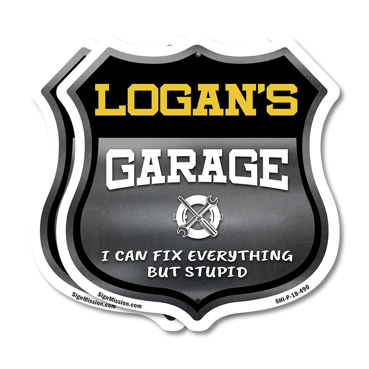 Logan's Garage I Can Fix Everything But Stupid