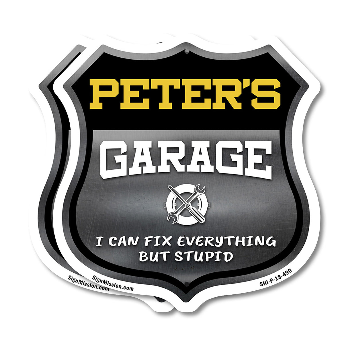 Peter's Garage I Can Fix Everything But Stupid