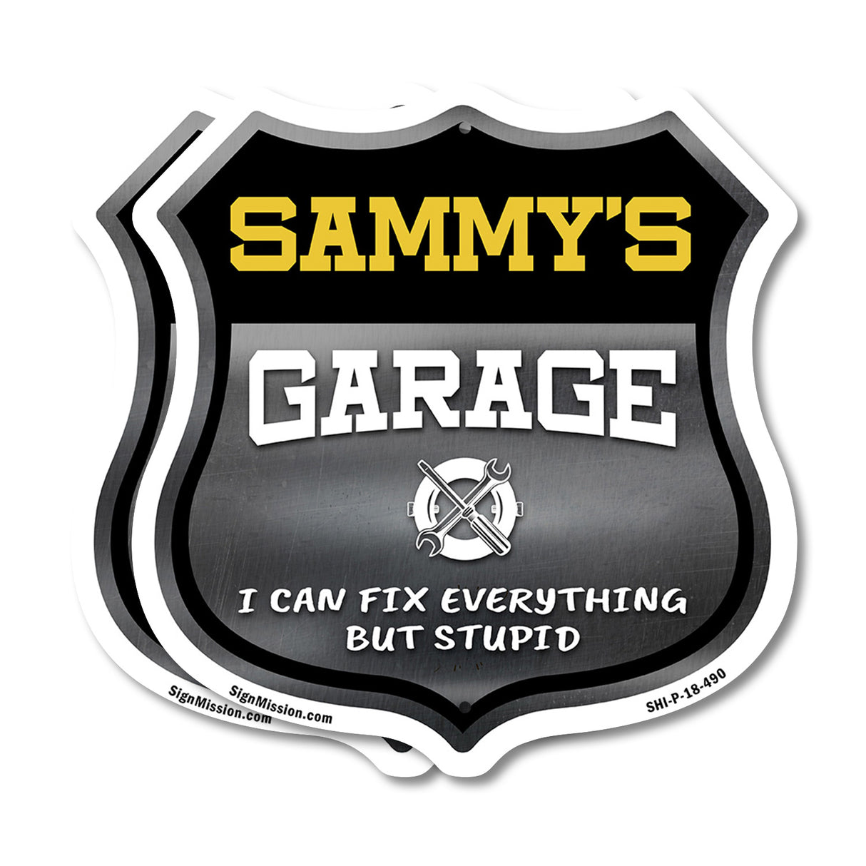 Sammy's Garage I Can Fix Everything But Stupid