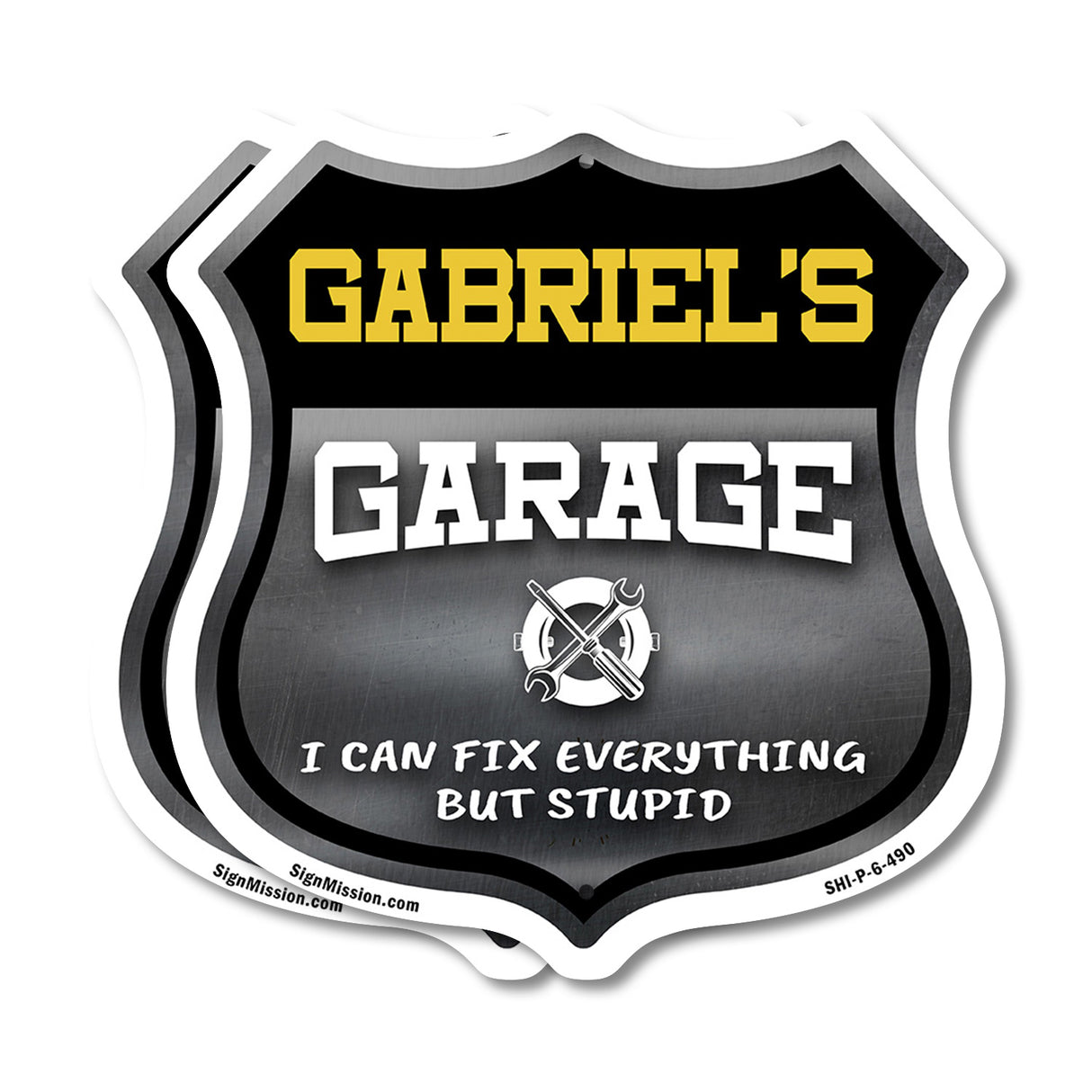 Gabriel's Garage I Can Fix Everything But Stupid