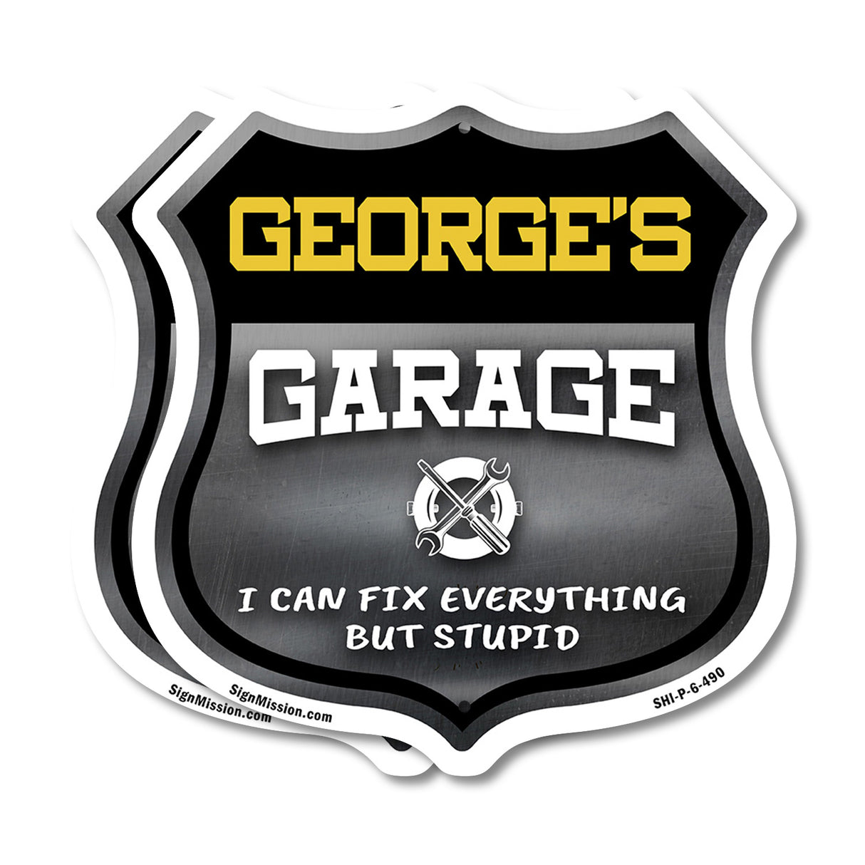 George's Garage I Can Fix Everything But Stupid