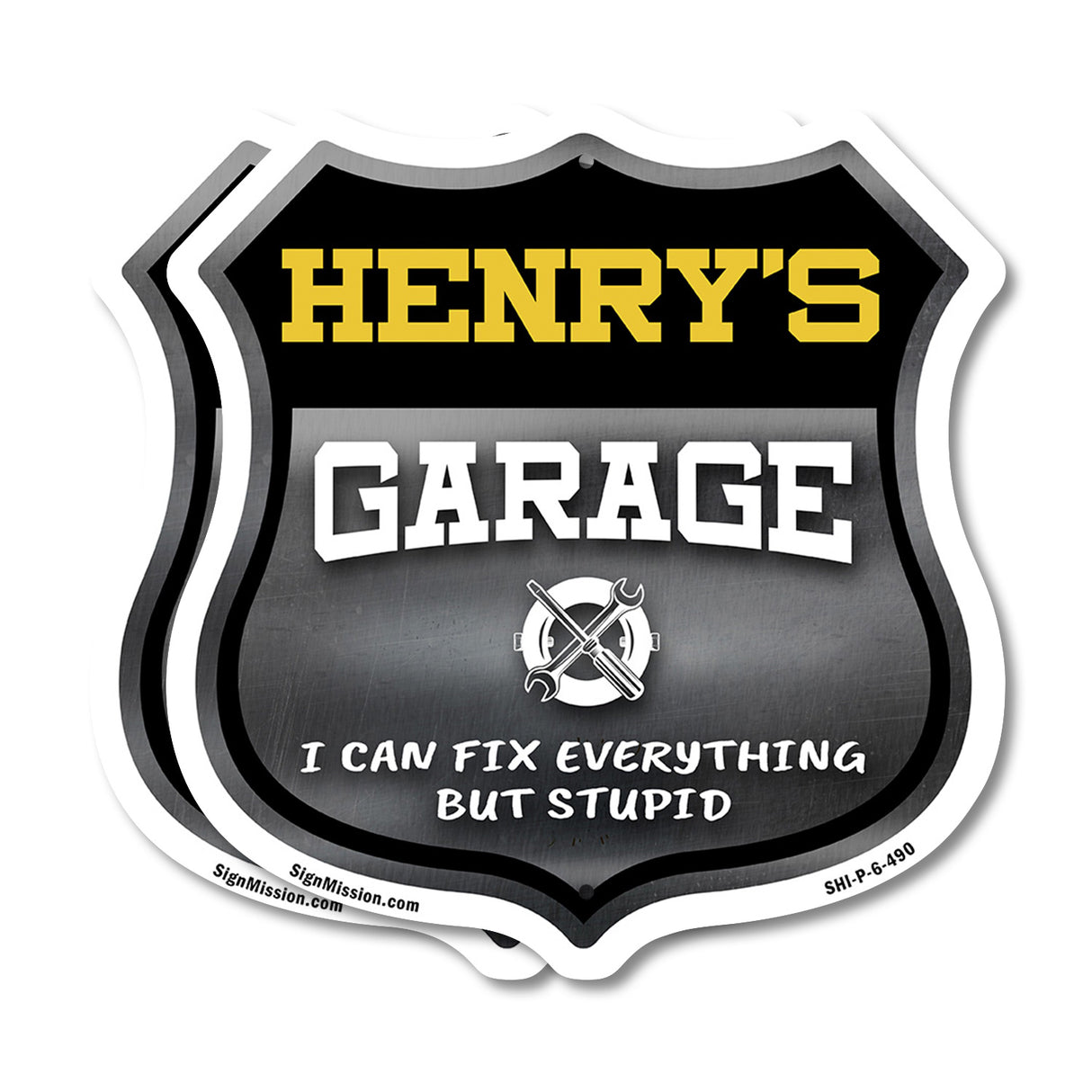 Henry's Garage I Can Fix Everything But Stupid