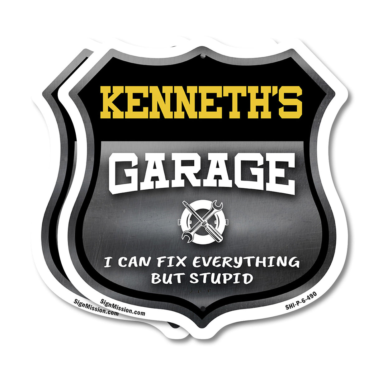 Kenneth's Garage I Can Fix Everything But Stupid