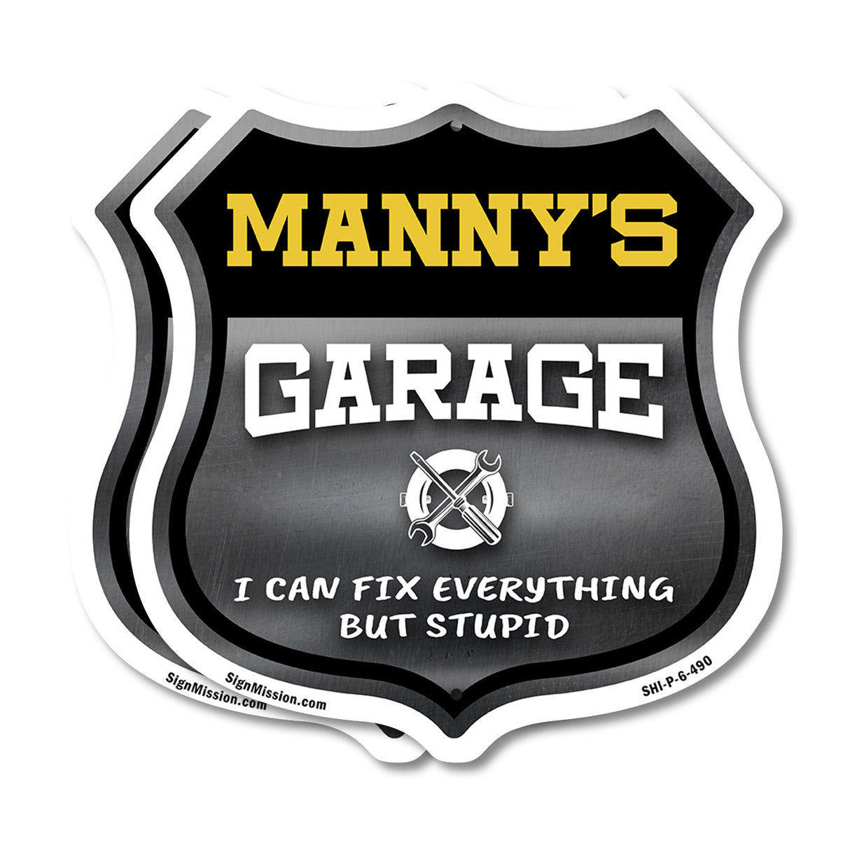 Manny's Garage I Can Fix Everything But Stupid