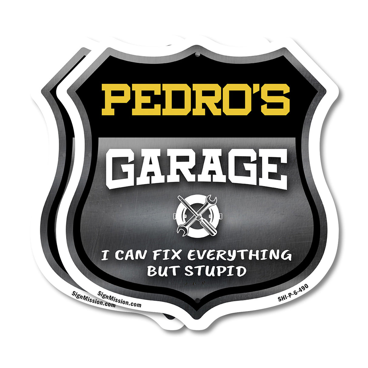 Pedro's Garage I Can Fix Everything But Stupid
