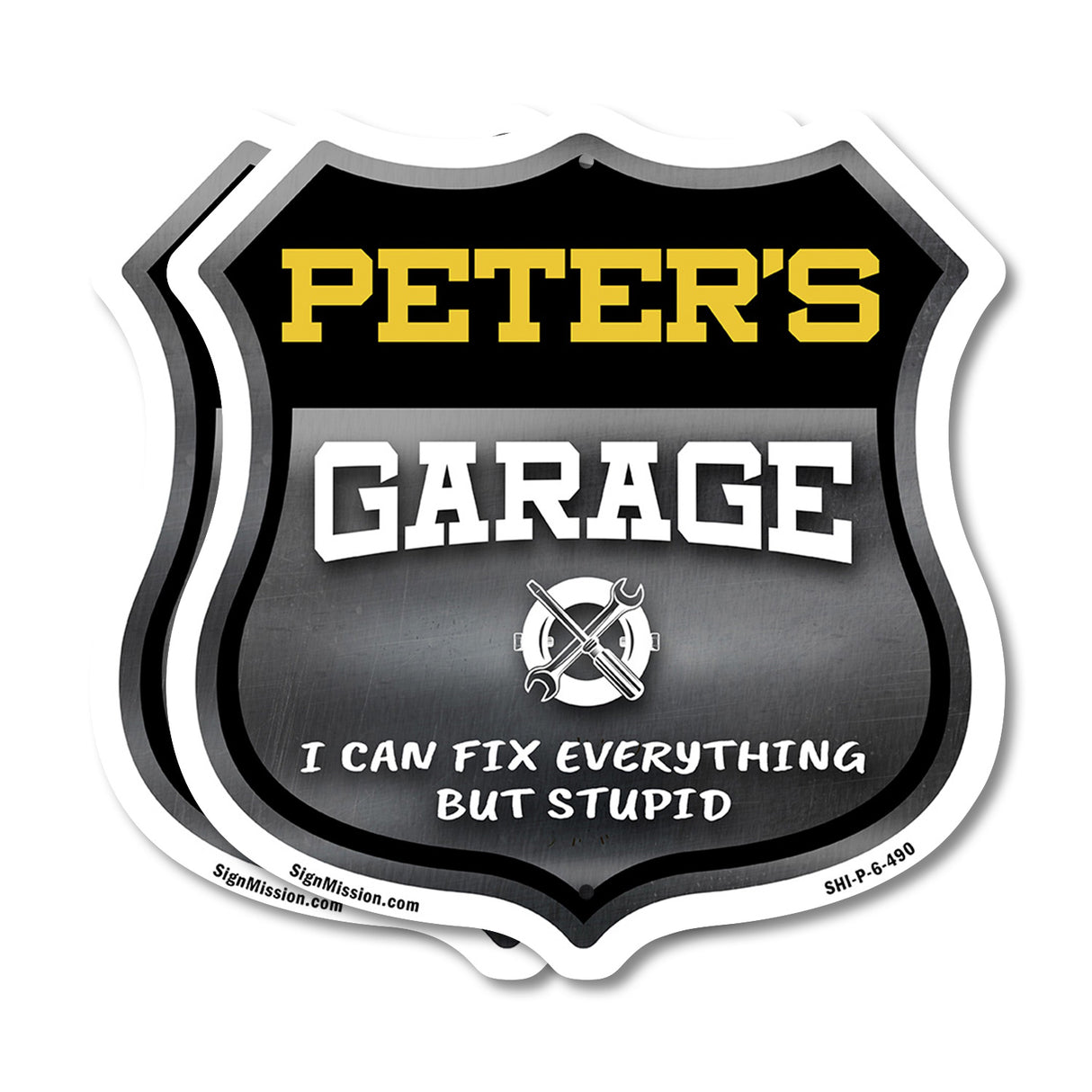 Peter's Garage I Can Fix Everything But Stupid