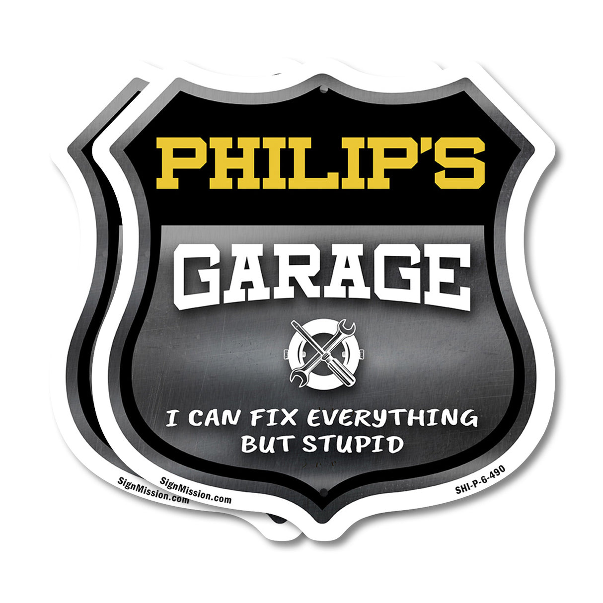 Philip's Garage I Can Fix Everything But Stupid